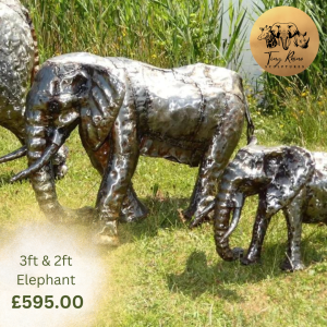 Tiny Rhino Sculptures Elephant Special Offer